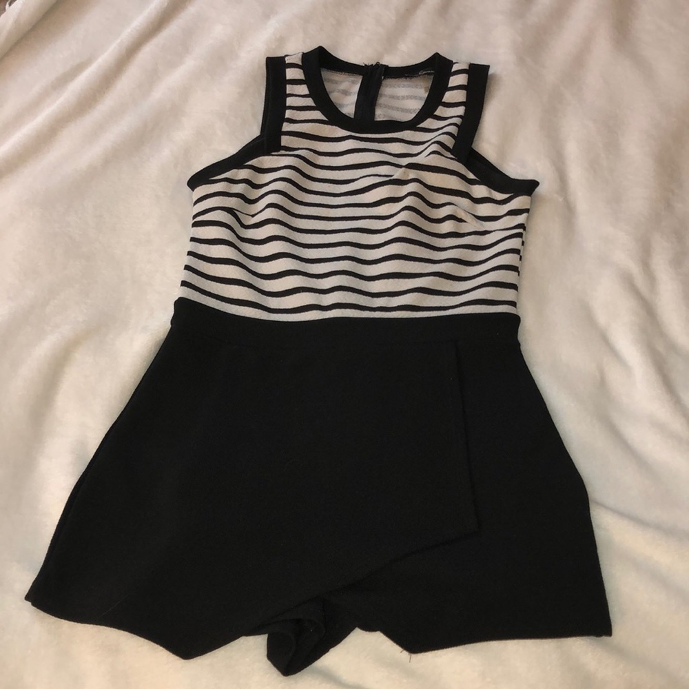 Black and White Jumper